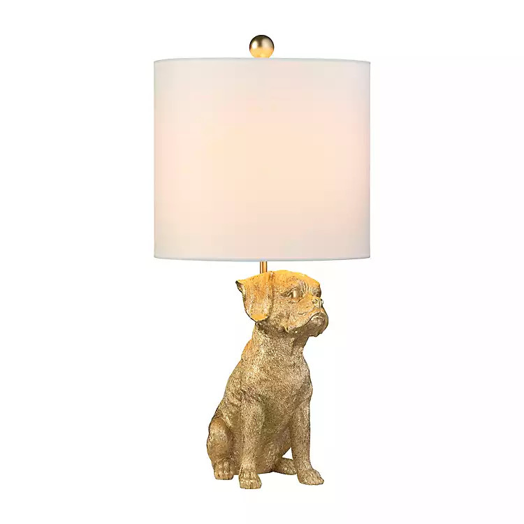 Gold Boxer Table Lamp | Kirklands
