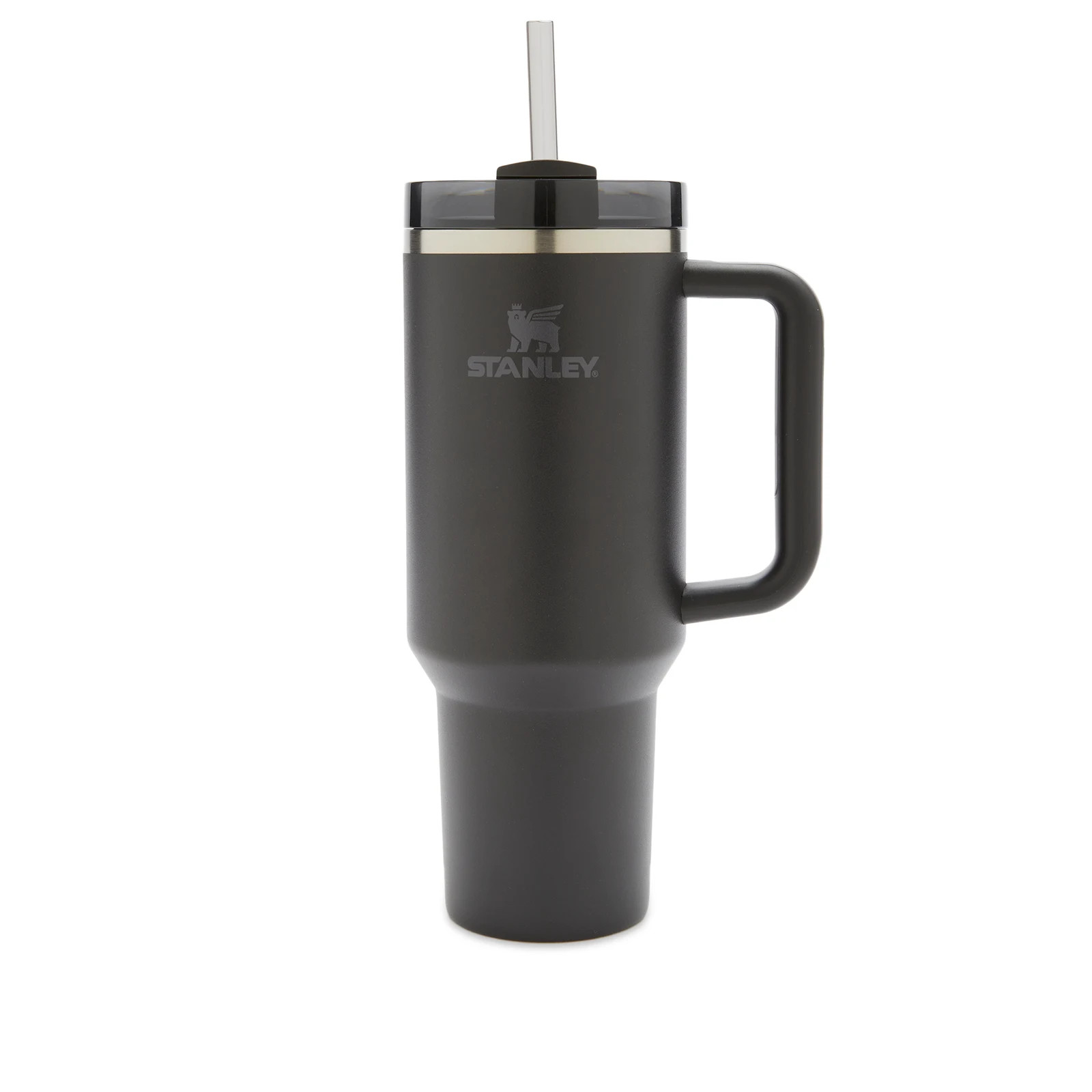 Stanley Quencher H2.0 FlowState Tumbler - 40oz in Black Tonal | END. Clothing
