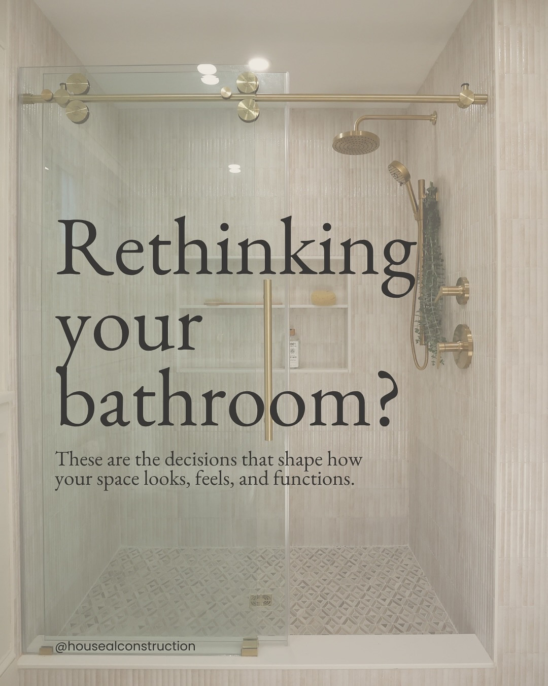 Rethinking your bathroom doesn’t have to mean second-guessing every decision.

From tile and fixtures to lighting and layout, a bathroom renovation involves way more choices than most people expect and skipping the planning phase often leads to costly compromises later.

This post walks through what actually needs to be selected and why each element matters. If you’ve been feeling unsure about where to begin (or just want to make sure nothing gets missed), this list is for you.

Fall projects are booking fast, and early planning is key, let’s talk through your timeline and make a plan that works.

#BathroomRenovation #DesignWithIntention #HousealConstruction #ThoughtfulDesign #InteriorDesignProcess #RenovationPlanning #NewEnglandHomes #HomeProjectPrep #DesignThatLasts #UpperValleyNH #WhiteMountainsDesign
