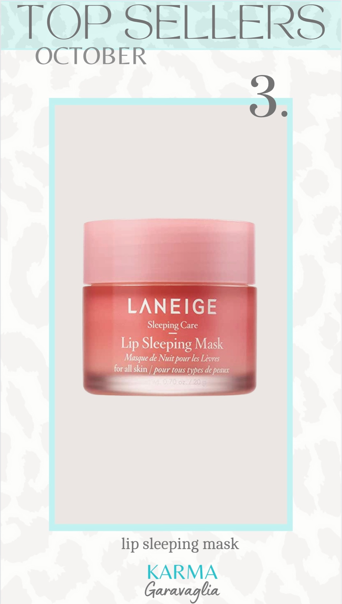 Bestseller lip sleeping mask! Great stocking stuffer, Top sellers, top seller, bestseller, bestsellers, Pink Lily, leather skirt, date night outfit, holiday outfit, Christmas outfit, Charlotte Tilbury makeup, nude lipstick in shade ‘KIM KW’, Laneige sleeping lip mask, lip mask, Abercrombie fleece pullover, Abercrombie fleece jacket, Stanley tumbler, Stanley cup, tumbler, bestseller tumbler, Lululemon, fleece belt bag, Sherpa belt bag, Lululemon everywhere belt bag, Quay sunglasses, Quay Australia, faux leather, faux leather bodysuit, Express, makeup remover, Cinema Secrets makeup brush cleaner, Barefoot Dreams, soft cardigan, cozy cardigan, Barefoot Dreams cardigan, Fall outfit, winter outfit, gift guide, gift idea, gift ideas, Christmas, @lululemon @pinklily @barefootdreams #lululemon #pinklily #express #stanleytumbler #quaysunglasses

Follow me @karmagaravaglia for more fashion finds, beauty faves, lifestyle, home decor, sales and more! So glad you’re here!! XO!!

#LTKunder50 #LTKHoliday #LTKbeauty