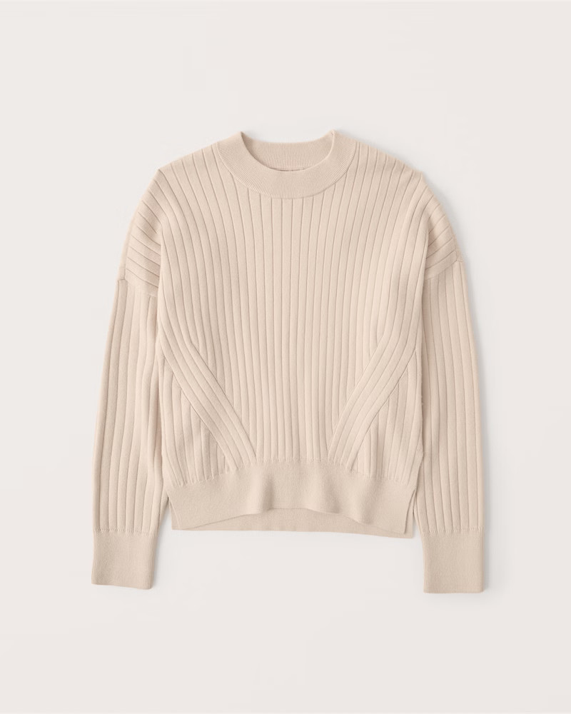 LuxeLoft Crew Sweater | Abercrombie & Fitch (US)