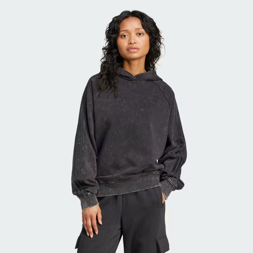 Sweat-shirt délavé coupe boyfriend | adidas FR