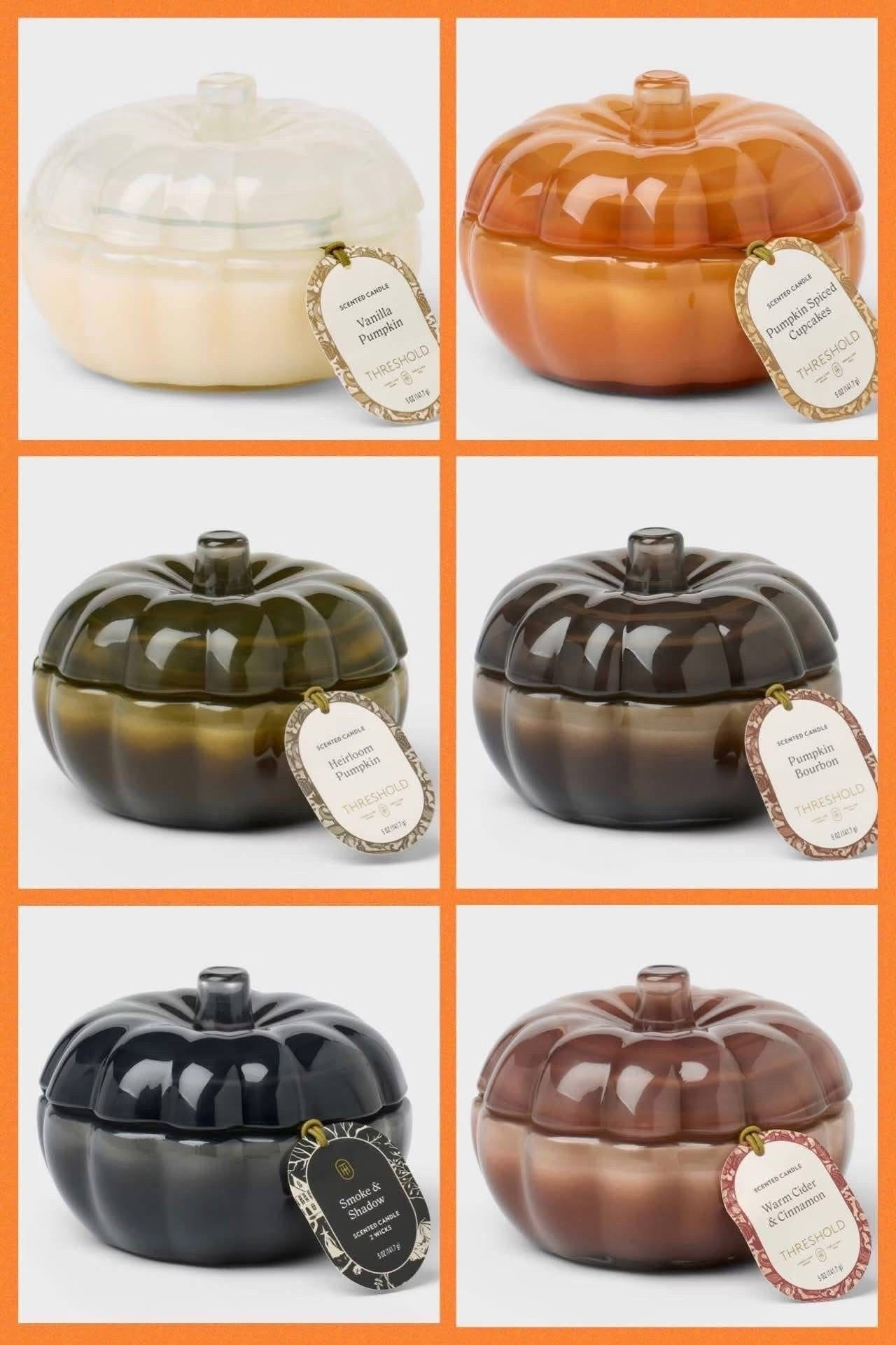 So popular around here, so I had to share again before the sale wraps up! 

Our favorite Target $5 Pumpkin Candles are on sale Buy One, Get One 50% Off!!! These are the prettiest candles that smell amazing and make a beautiful decor piece as well! They literally flew at their incredible price point last year - and have already done so this year - so I always suggest grabbing seasonal items early when the best selection is available 🎃

#LTKSaleAlert #LTKSeasonal #LTKHome