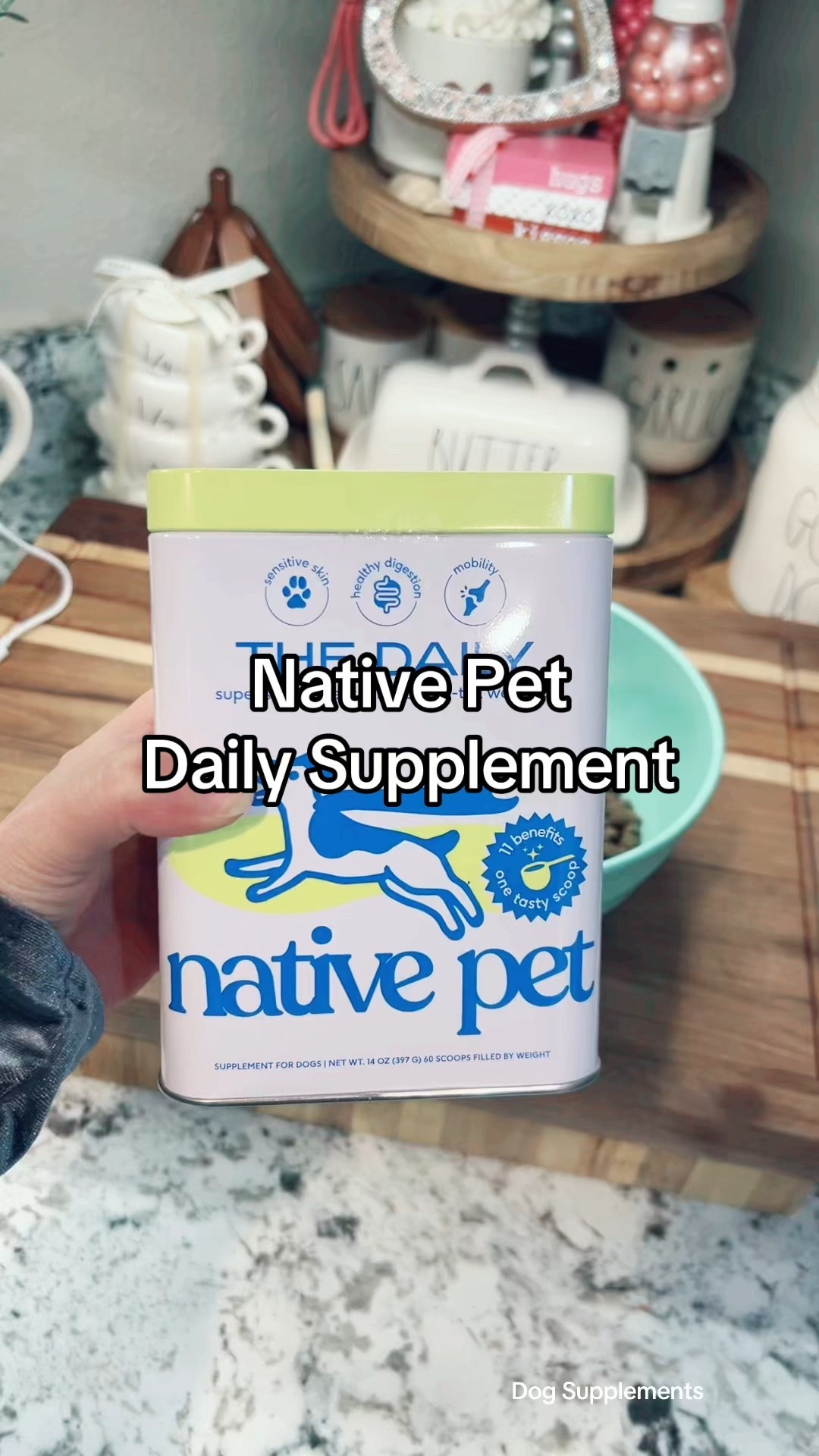Native Pet Dog Vitamins
Delicious Beef Flavored Supplement for dogs.
Grab Here: https://amzn.to/3RarhQf

#dogsupplements #dogvitamins #doghealth #doghealthtips #dogmomlife
#dogmoms #dogsarefamily #dogsarethebest #dogsaregreat #dogsareawesome
#CommissionsEarned

#LTKWatchNow #LTKHome #LTKFindsUnder50