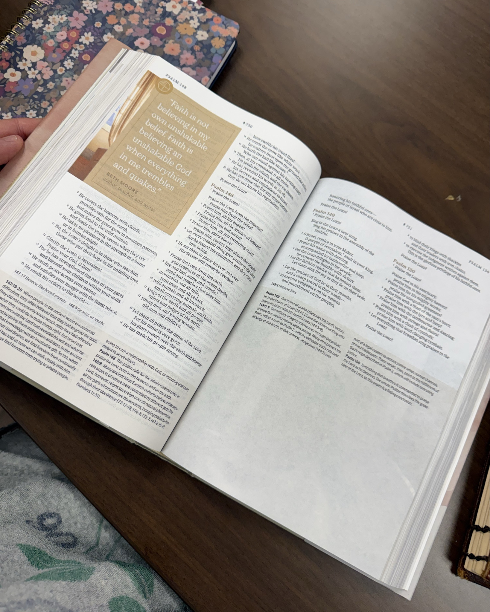 I have never been so impressed with a bible! I’d been dying for an NLT & this one had great reviews on Amazon so I went for it. I’m glad I did!

#LTKstorytime #LTKmorningroutine #LTKSpringSale