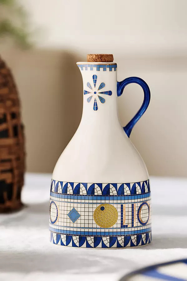 Bistro Tile Stoneware Cruet: Italia Edition | Anthropologie (US)