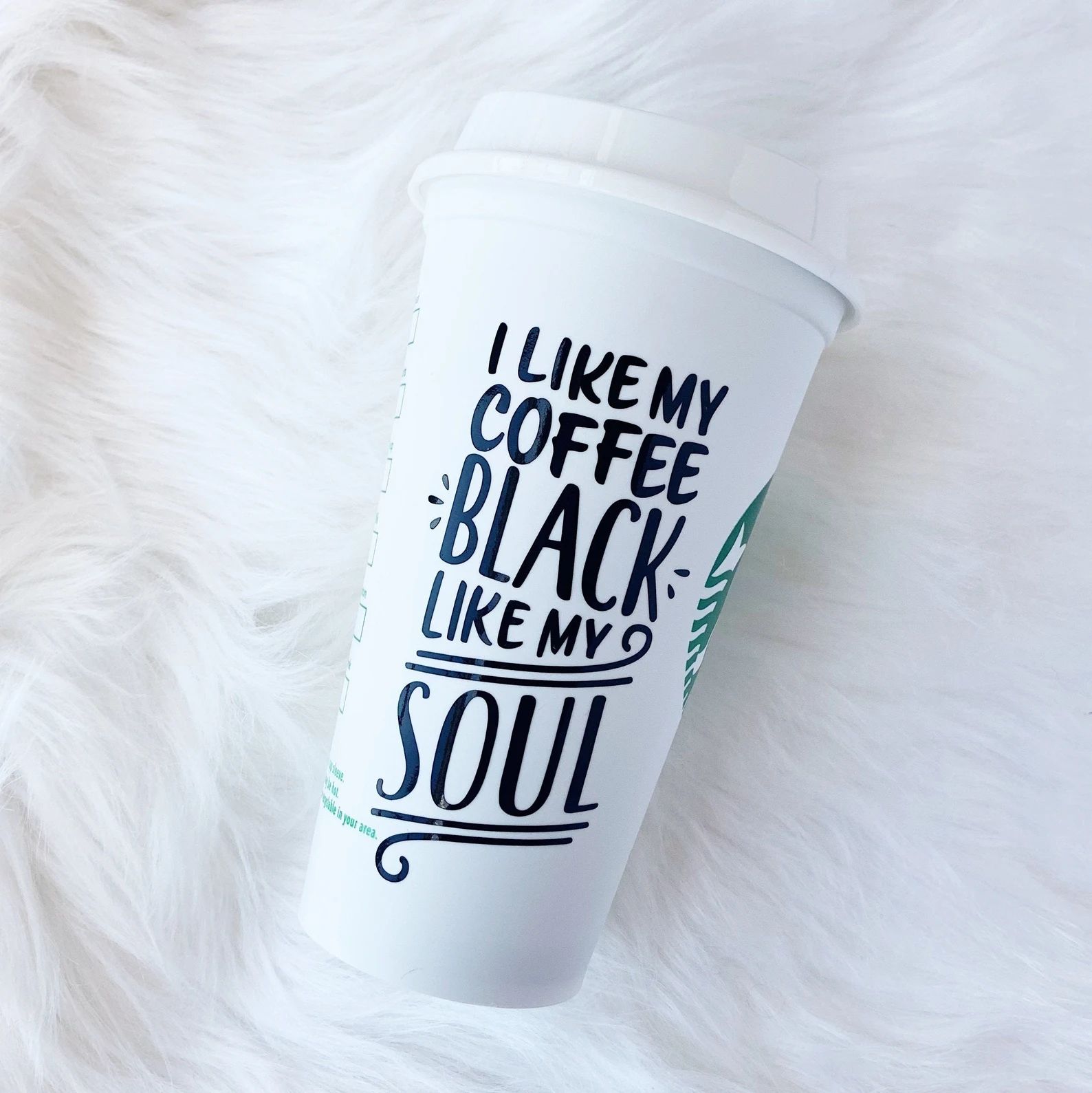 I Like My Coffee Black Like My Soul Starbucks Cup, Funny Coffee, Black Coffee, Best Friend Gift | Etsy (US)