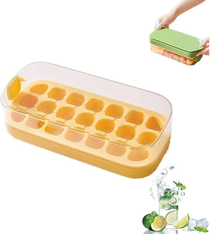 Easy-Release Ice Cube Mold with 21 Compartments – Perfect for Coffee, Juice, and Other Beverage... | Amazon (US)
