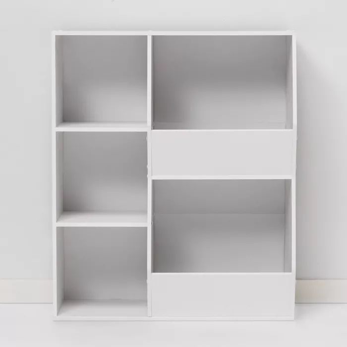 Cube Bookshelf with Potato Bins White - Room Essentials™ | Target