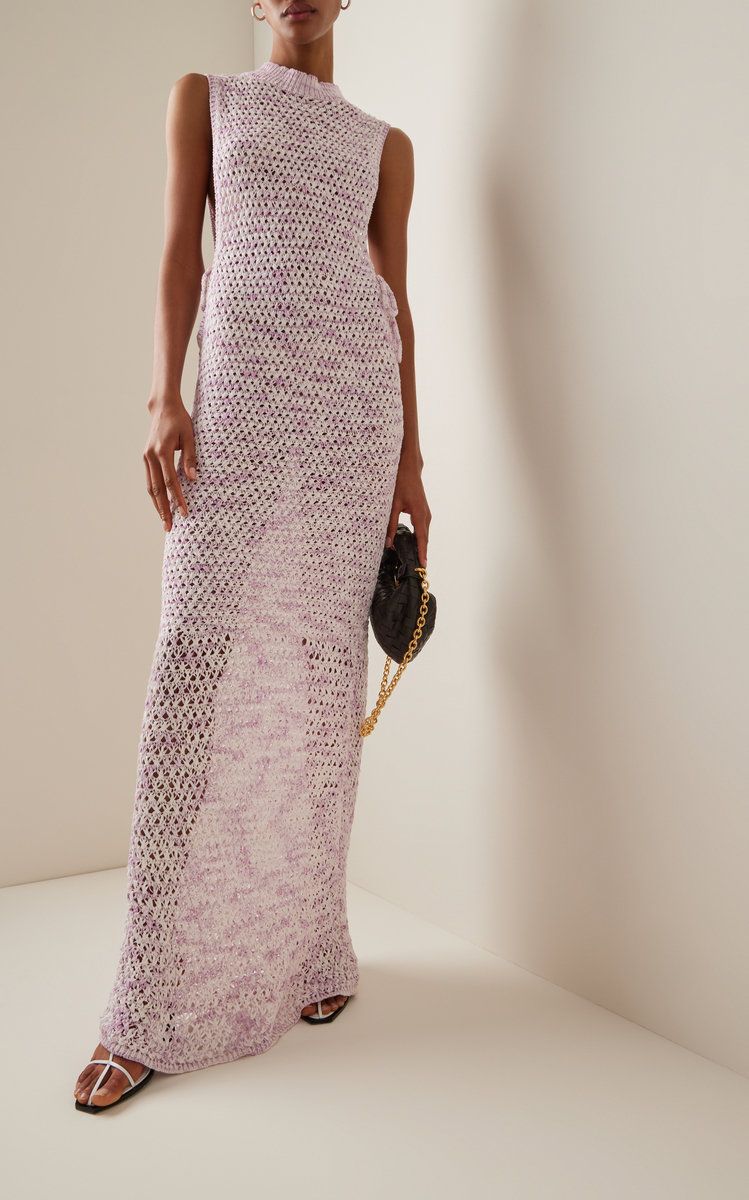Cross Stitch Cotton-Blend Knit Maxi Dress | Moda Operandi (Global)