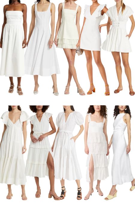 Graduation dresses 🤍 May is right around the corner, and these crisp white dresses are perfect for an indoor or outdoor ceremony! Pair with comfortable block heel sandals for walking and a pretty earring to finish off the look.

#graduation #graduationdresses #graduationoutfits #graduationguest #collegegraduationdress #whitegraduationdress #graduationguestdresswhite #graduationdresswhite

#LTKSeasonal #LTKFind #LTKstyletip
