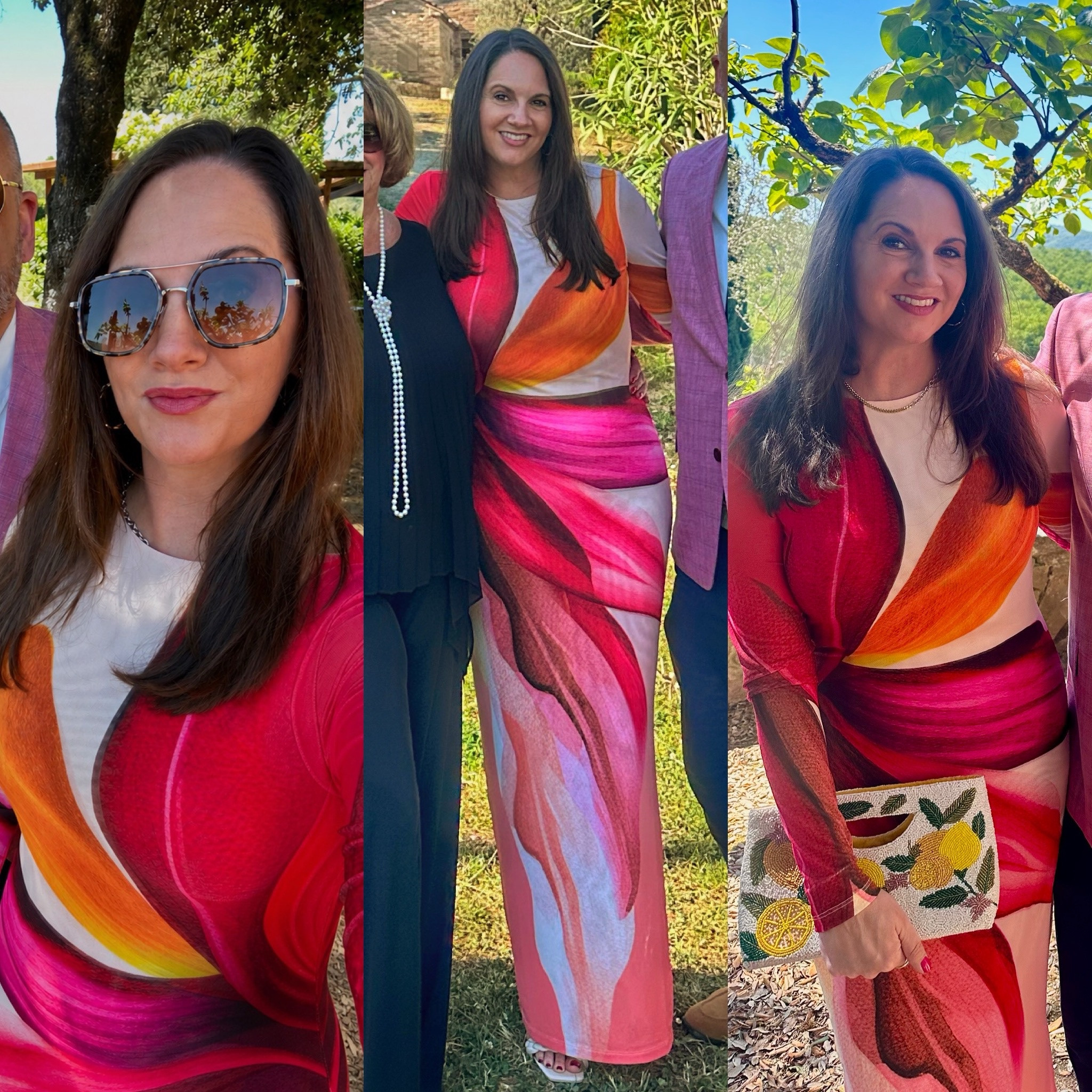 This #Revolve dress is under $100 and was a perfect match for a spring wedding in Tuscany — these colors are bold and so pretty in person! #weddingguest

#LTKootd #LTKOver40 #LTKWedding