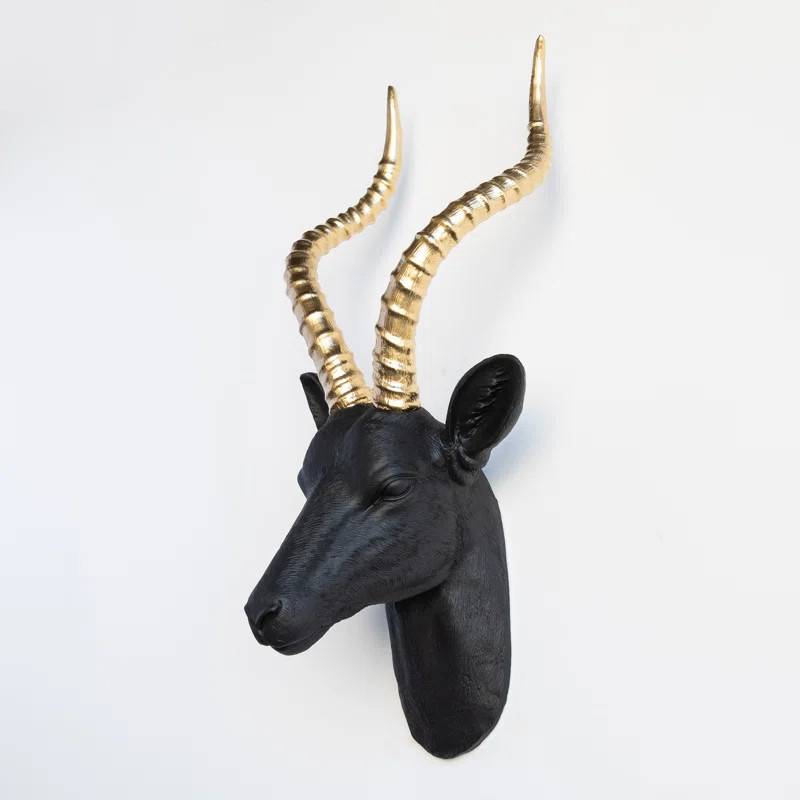Handmade Glam Animals Wall Decor on Resin | Wayfair North America