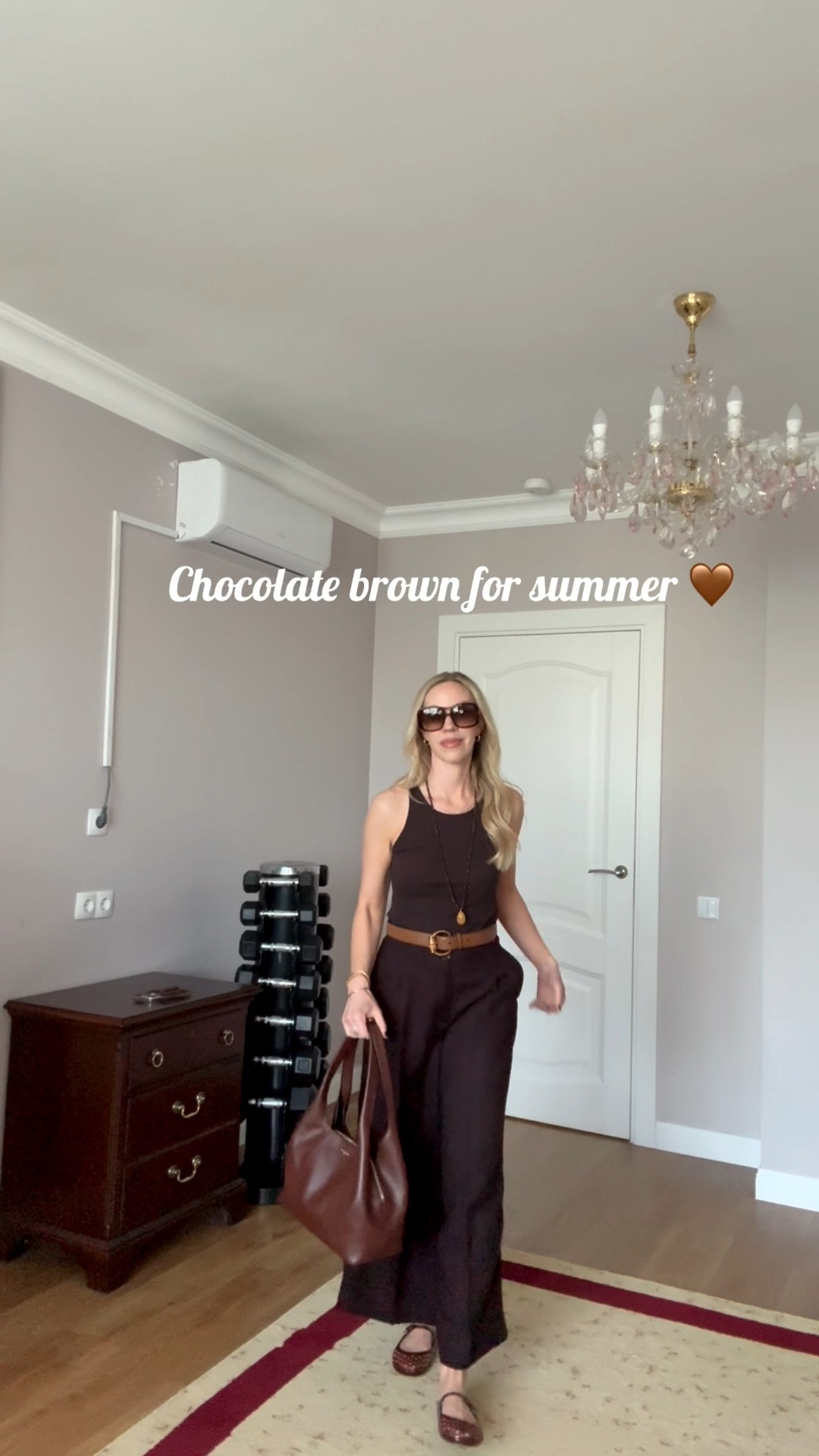 Chocolate brown for summer - I’m obsessed with this combo and it’s super affordable! My bag is also 20% off!

#LTKSaleAlert #LTKgrwm #LTKOver40