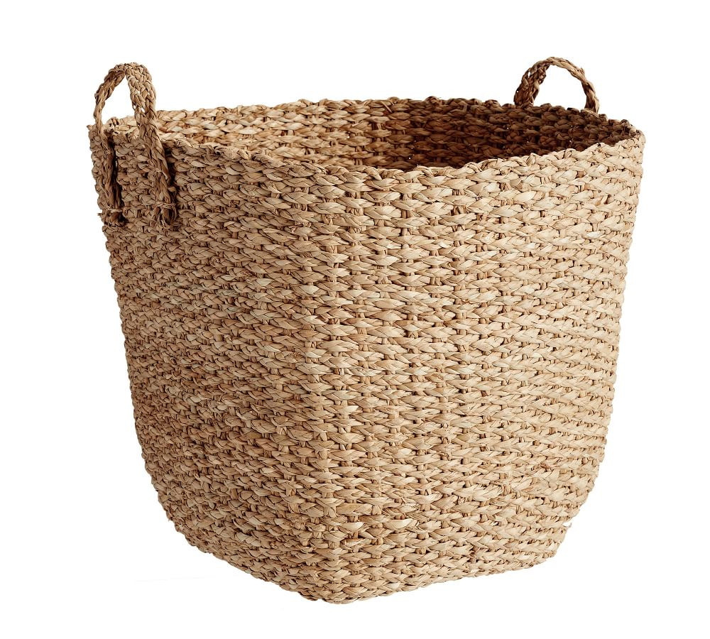 Ibiza XL Tote Basket, Honey | Pottery Barn (US)