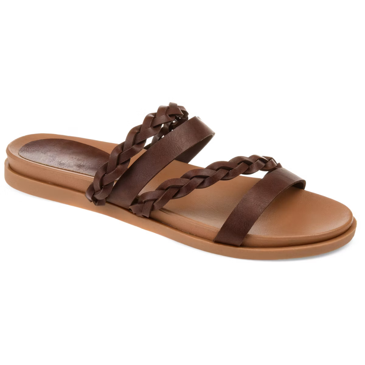 Journee Collection Womens Colette Slide Flat Sandals | Target