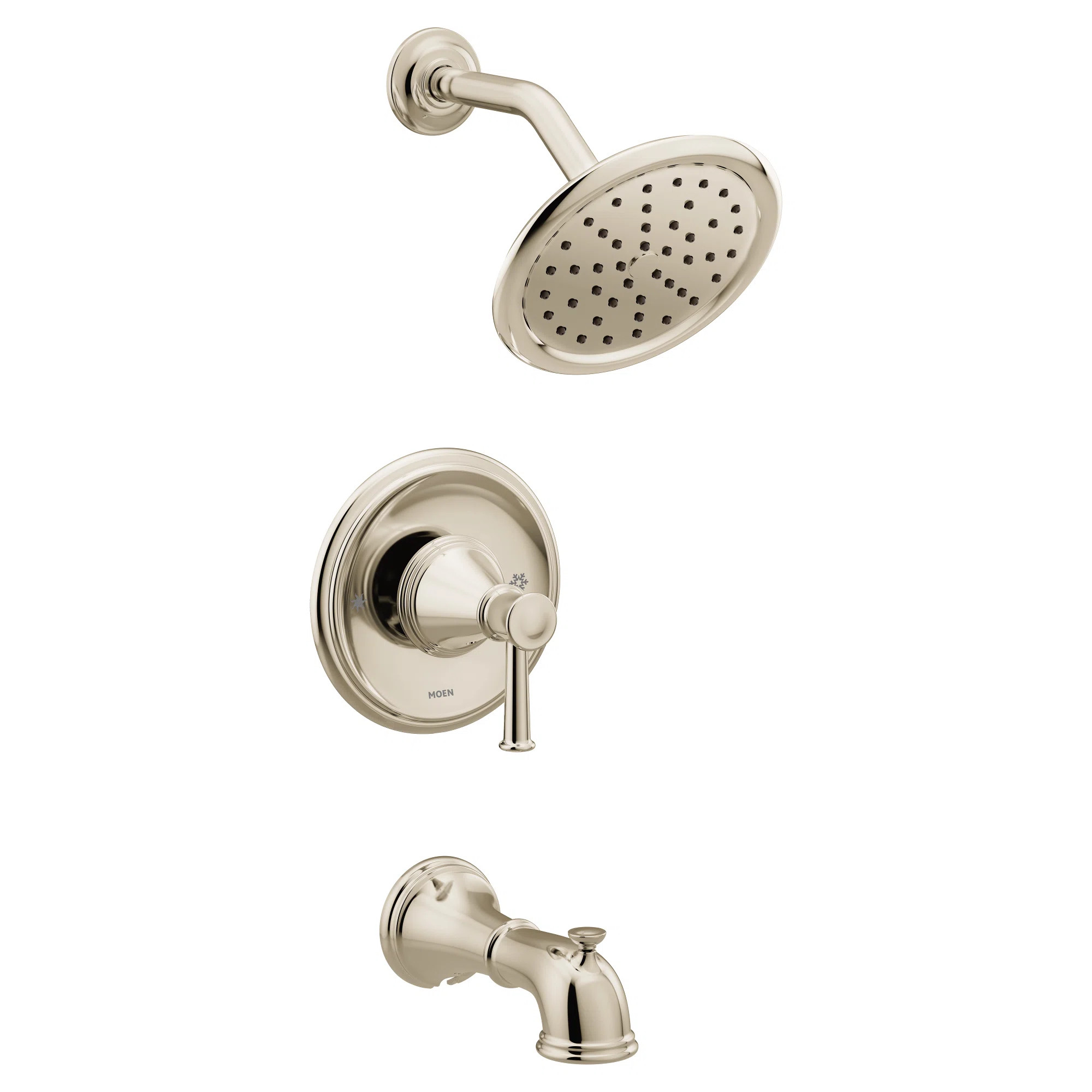 Moen Belfield Tub and Shower Faucet with Lever Handle and Posi-Temp & Reviews | Wayfair | Wayfair North America
