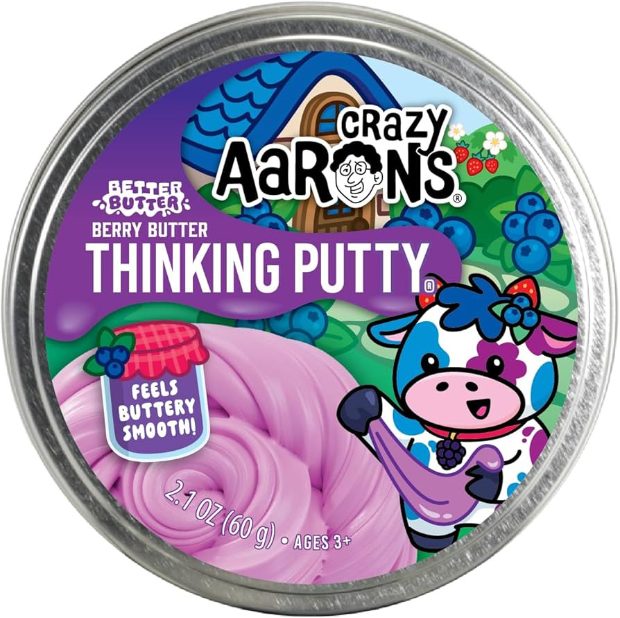 Crazy Aaron's® Better Butter Berry Butter Thinking Putty® | Amazon (US)