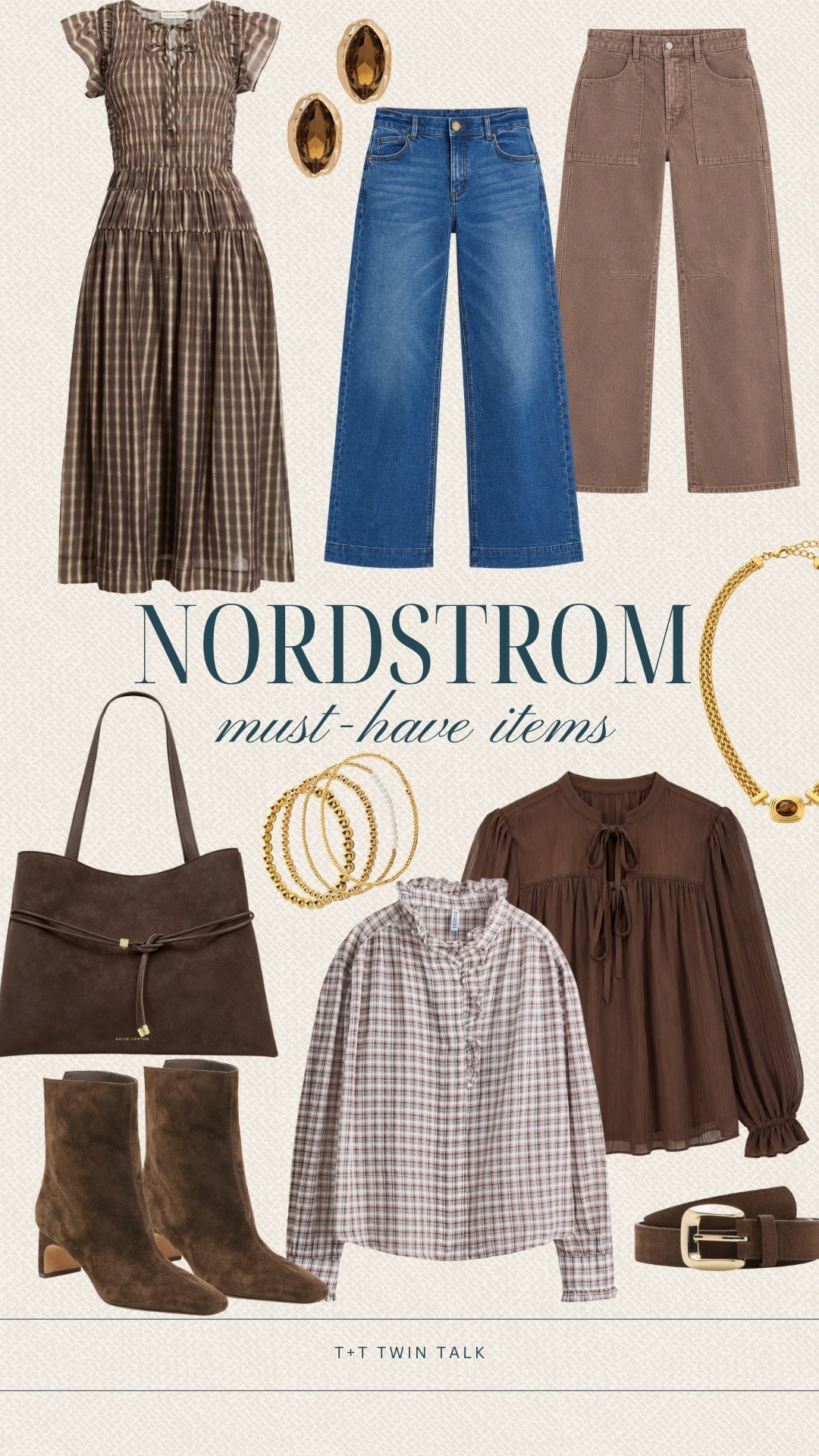 We’re loving these Nordstrom must-have pieces for fall, especially the rich brown tones, plaid, denim, and suede. From the flowy dresses and everyday jeans to the boots, handbags, and layered accessories, there are so many pieces to mix and match. These would be perfect for fall weekends, coffee dates, shopping days, or dinner plans.

#LTKSeasonal #LTKOver40 #LTKMidsize