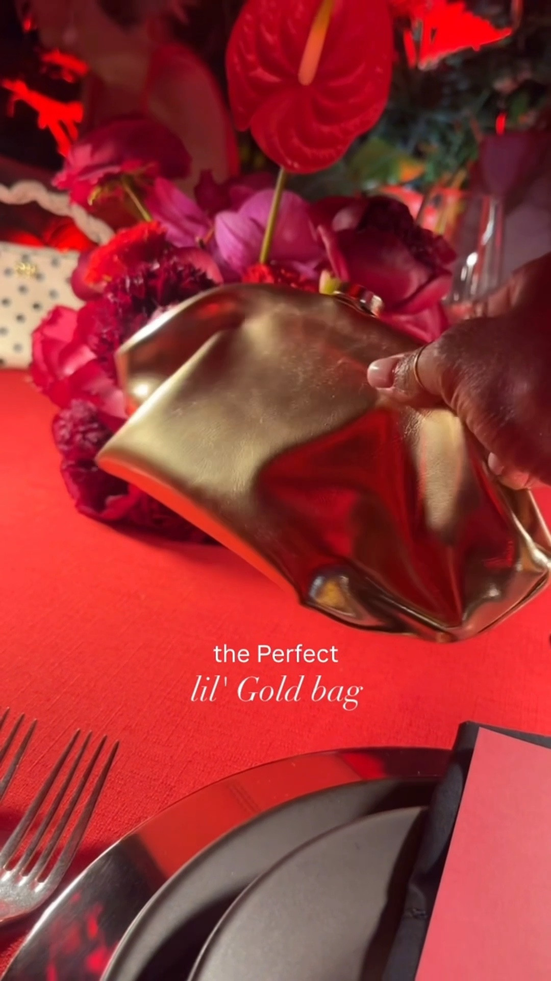 The perfect lil’ gold clutch… she fits everything I need plus some. Great for holiday all the parties, dinners, and NYE vibes this season ✨
•
•
•
#fashion #thaksgivinglook #midlifemusthave #travelinstyle #flyageless #fallfashion #midlife #ootd #outfitcheck  #fashionover40 #fashionover50 #midlifejourney #xojalonda #christmasoutfit #NYE #LTKparties #baglover #fallfashion

#LTKTravel #LTKGiftGuide #LTKootd