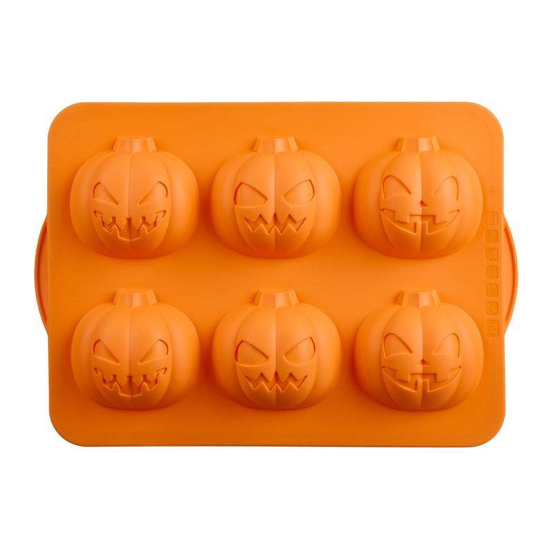 Trudeau Silicone Jumbo Pumpkin Baking Pan | Target