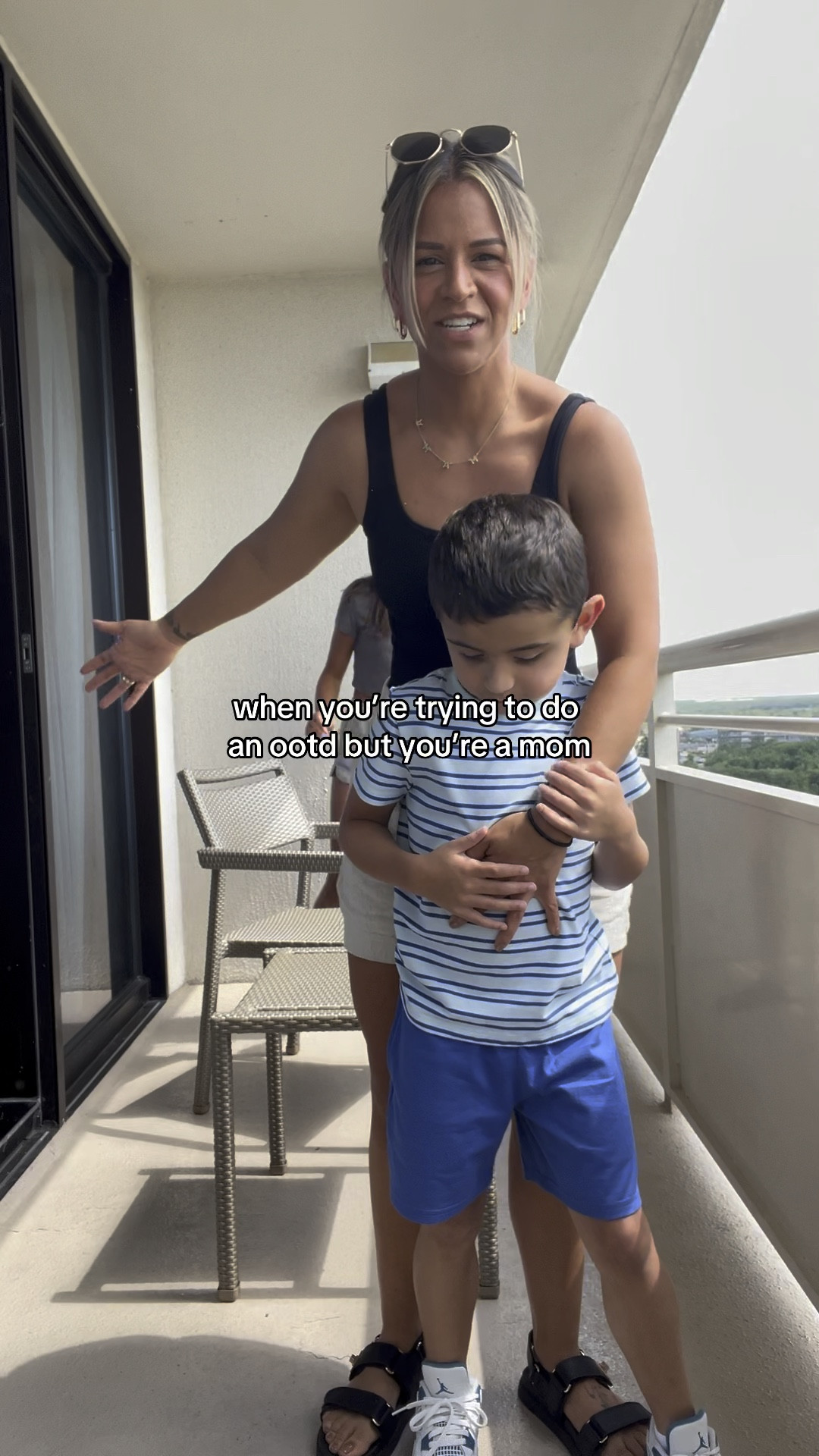 What it’s like to try an do an OOTD with kids 🫠

bodysuit @oqq
shorts @oldnavy
accessories and sunnies @amazonfashion
sandals @target

WEARING A SMALL✨

HOW TO SHOP:
▫️Tap link to TIKTOK SHOP
▫️Tap 🔗 in bio ➡️ LTK to shop my
looks
▫️Download the LTK app and search
THEDEFINITELYCARLA✨
▫️ Tap 🔗 in bio ➡️ amazon under TOPS

#oqq #bodysuit #outfitinspo #outfitideas #amazon #amazonfinds #amazonmusthaves  

#LTKStyleTip #LTKTravel #LTKFindsUnder50