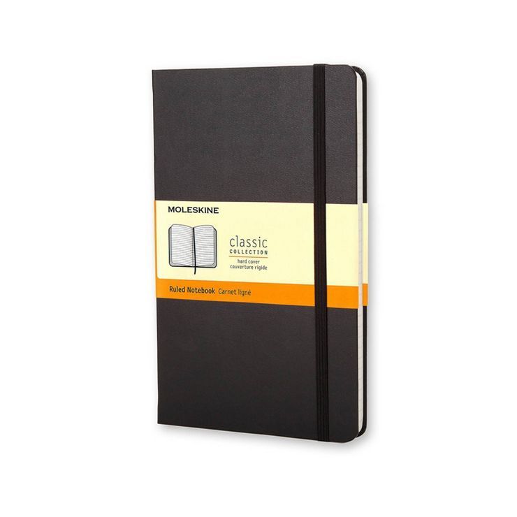 Lined Composition Journal Black Hardcover - Moleskine | Target