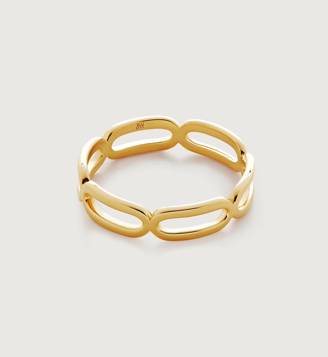 Paperclip Stacking Ring | Monica Vinader (Global)