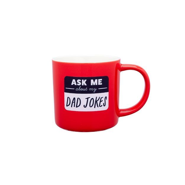 16oz Stoneware Dad Jokes Mug - Parker Lane | Target