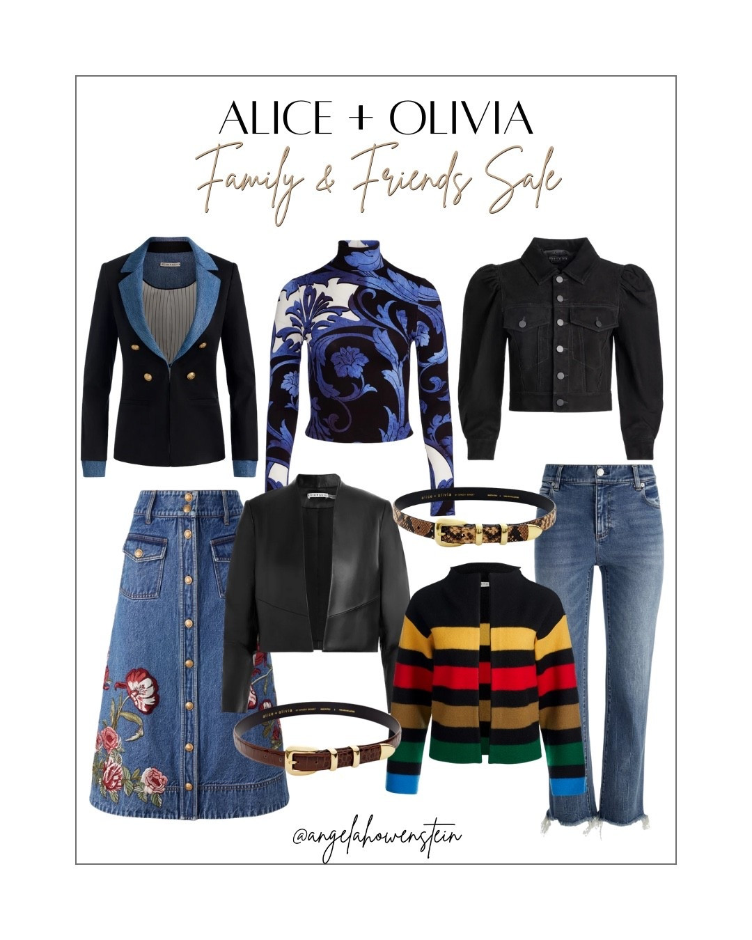 Alice + Olivia always knows how to mix bold, playful, and polished pieces—and the Family & Friends Sale is the perfect time to grab them. From statement knits to tailored jackets, these finds will elevate your fall wardrobe in an instant.

#fallstyle #fallfashion #falloutfit #outfitinspo #ootdfashion #wardrobestaples #styleedit



#LTKStyleTip #LTKSaleAlert #LTKSeasonal