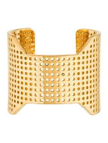 Jennifer Fisher XL Perforated Cuff | The Real Real, Inc.