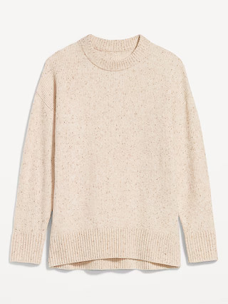 SoSoft Crew-Neck Tunic Sweater | Old Navy (US)