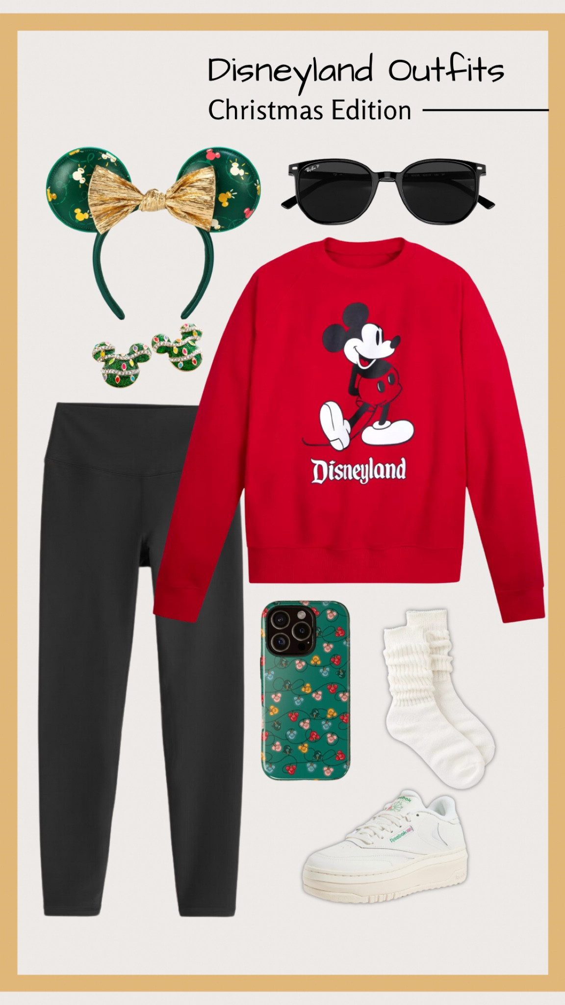 Get into the Christmas spirit with this festive red sweater and green Disney ears! Cute, comfy, and perfect for holiday magic. 🎄✨ #DisneyStyle #MomLife #HolidayOutfit #LTKHoliday #FestiveLooks

#LTKTravel #LTKFamily #LTKHoliday