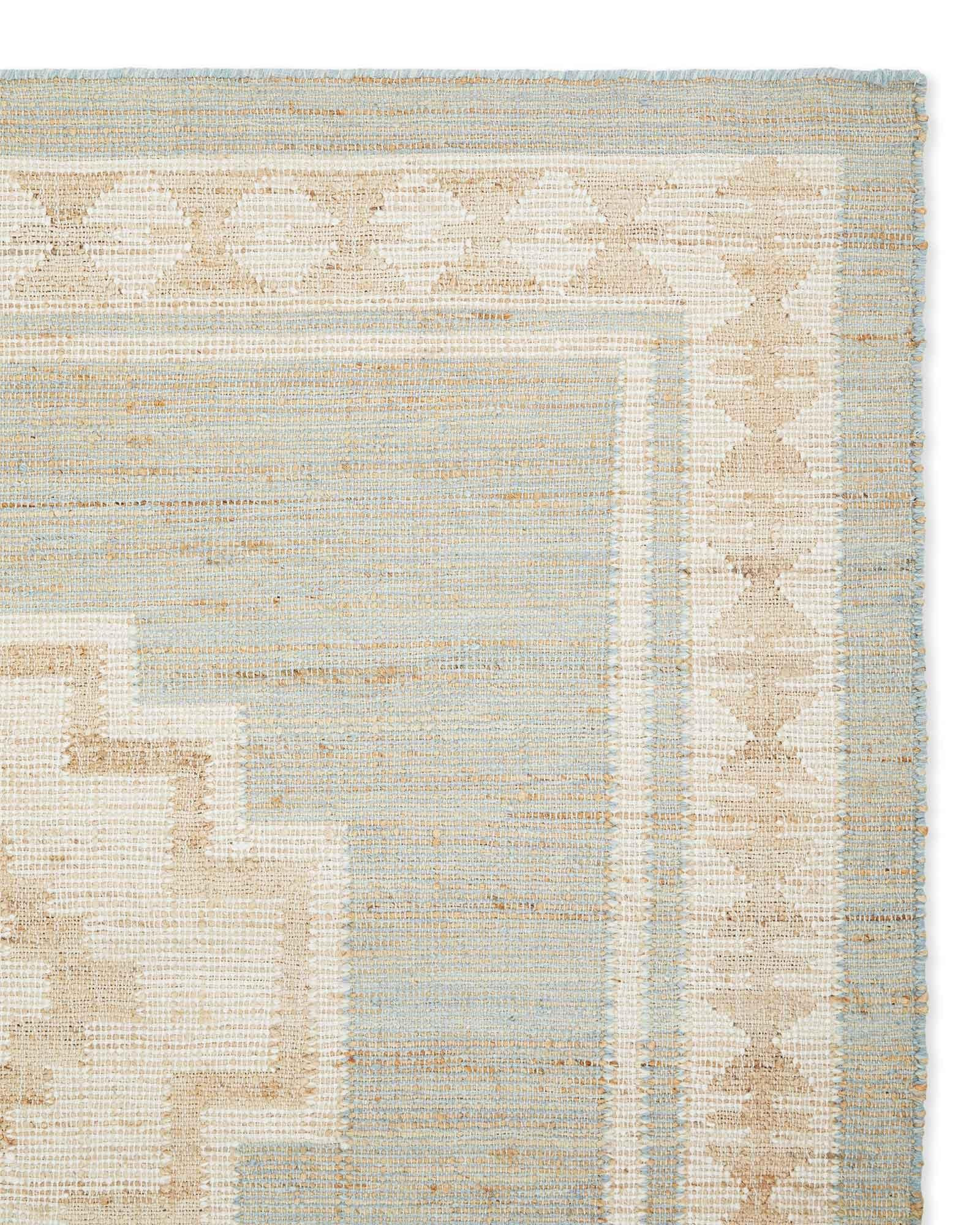 Serena & Lily Sedona Flatweave Rug Blue | Serena and Lily