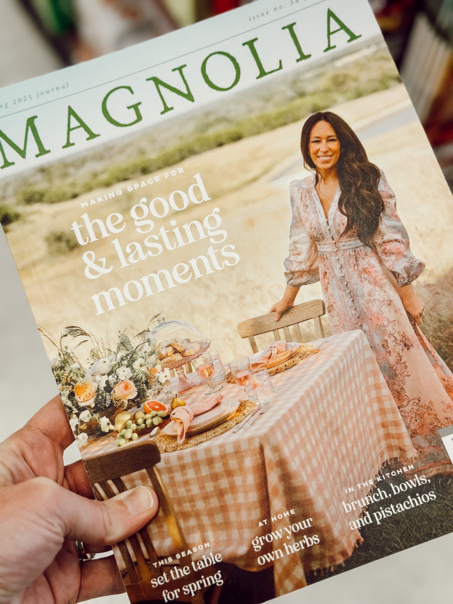 I grabbed this Magnolia Journal while we were running errands, I can’t wait to dive in and be inspired for spring! 

#LTKFindsUnder50 #LTKSeasonal #LTKHome