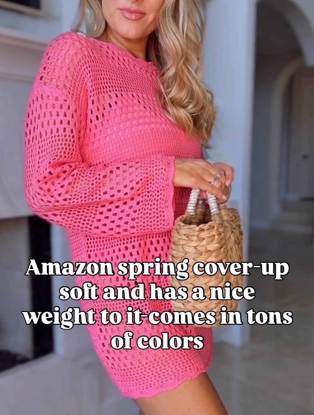 Amazon spring cover up soft and pink!! 🩷

#LTKFindsUnder100 #LTKFindsUnder50 #LTKOver40