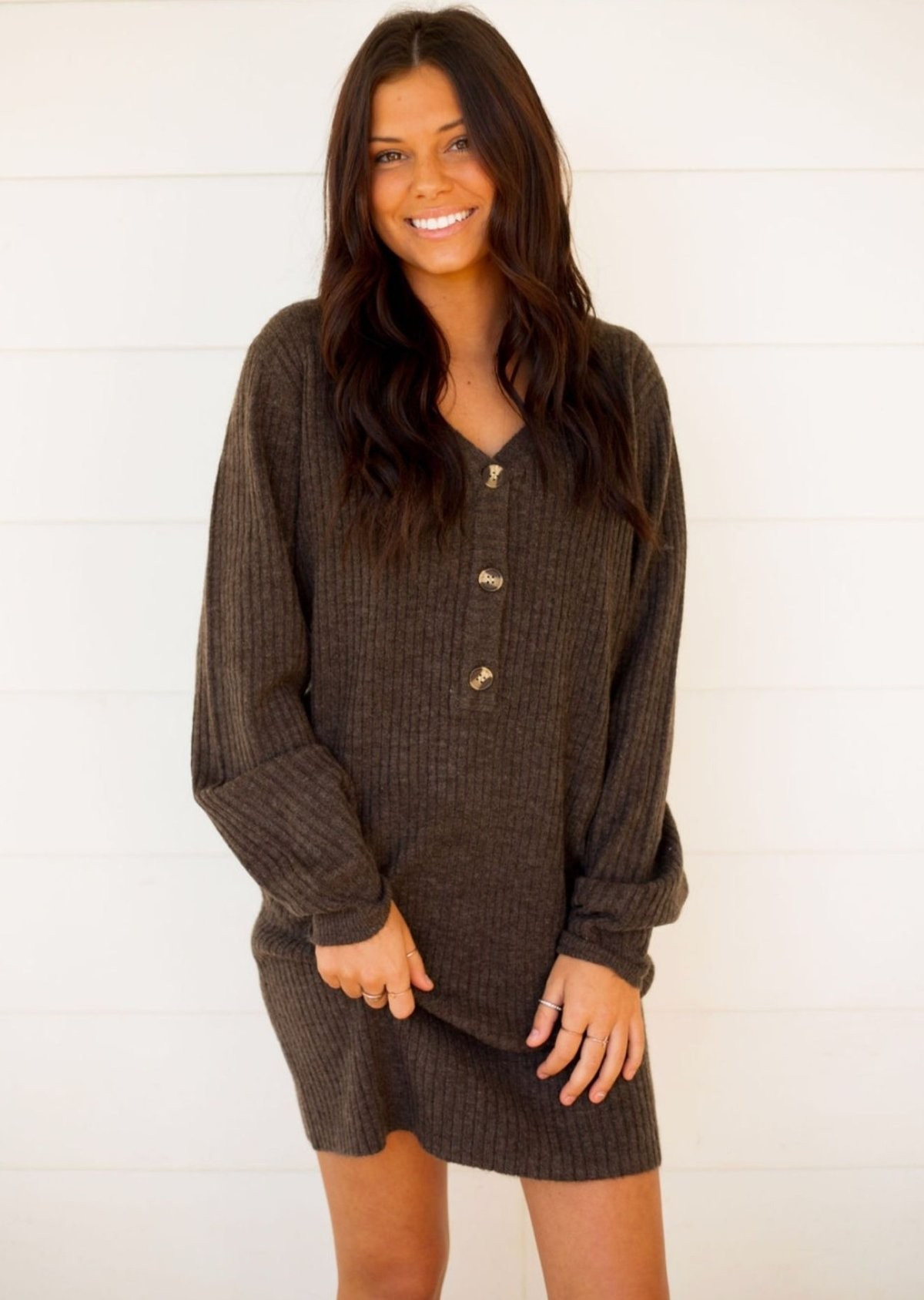 HARPER SWEATER DRESS | Judith March