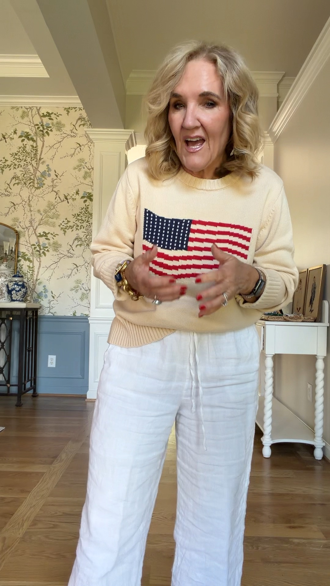 Couple Avara tops that I’m surprised are still in stock. Wearing a medium in this. Small in the Tammy. And medium in the stripe. 
15% off 1x code NANETTE15
Linen pants are lined! Size medium

#LTKOver40 #LTKSeasonal

#LTKSeasonal #LTKootd
