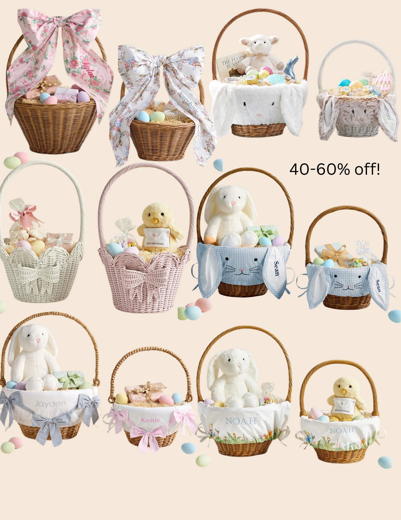 Easter bunny baskets

#LTKBaby #LTKFamily #LTKKids