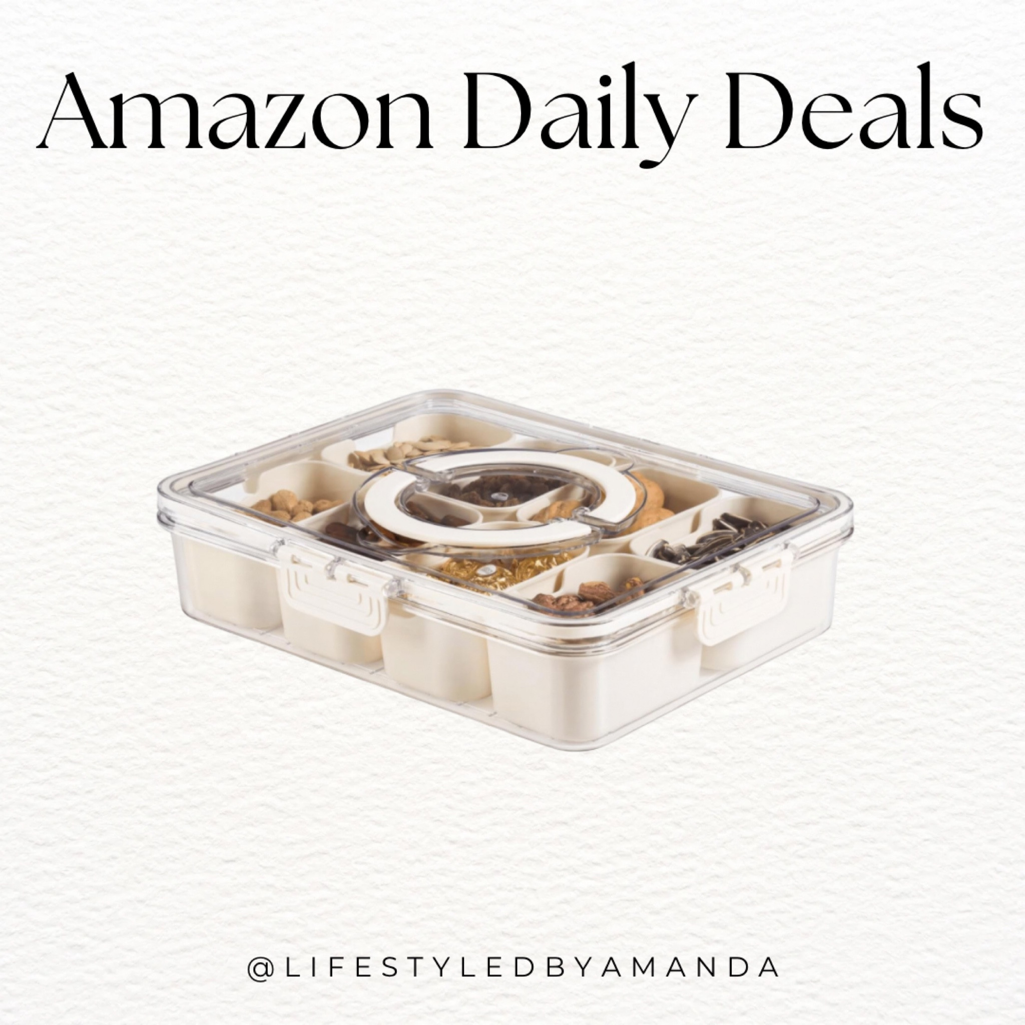 Amazon Daily Deal 🤩 Traveling charcuterie snacks? I think yes! Great for picnics and families on the go!

#LTKhome #LTKfindsunder50 #LTKfamily