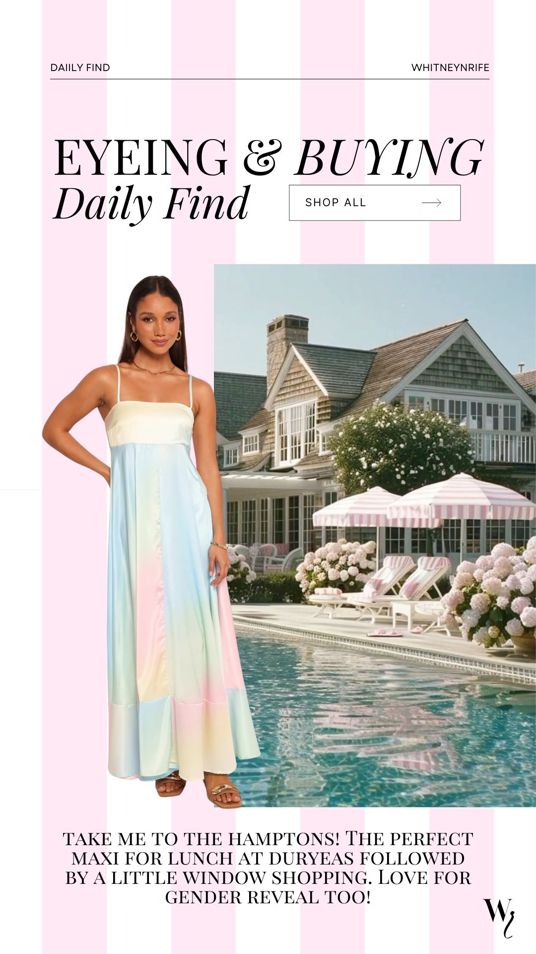 Obsessed with this dress! Ordered size small! Would be so pretty for a gender reveal! 

#LTKWedding #LTKTravel #LTKSummerEdit