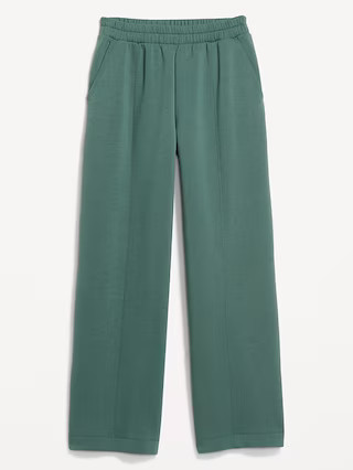 High-Waisted Bounce Fleece Wide-Leg Sweatpants | Old Navy (US)
