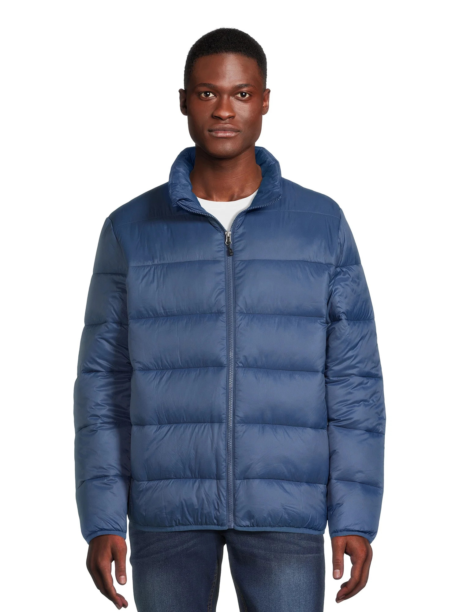 Swiss Tech Men's and Big Men's Packable Puffer Jacket, Sizes S-3XL | Walmart (US)