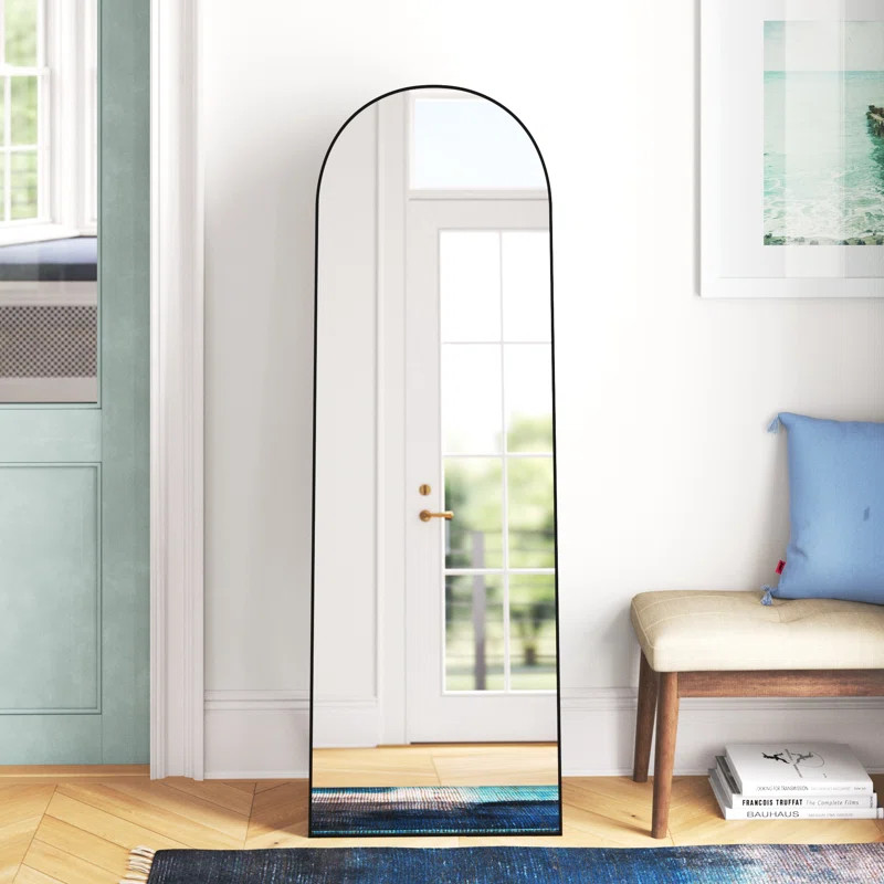 Greta Wood Flat Mirror | Wayfair North America