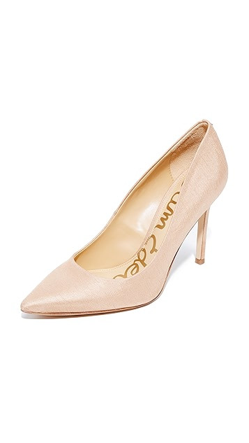 Hazel Silk Dupioni Pumps | Shopbop