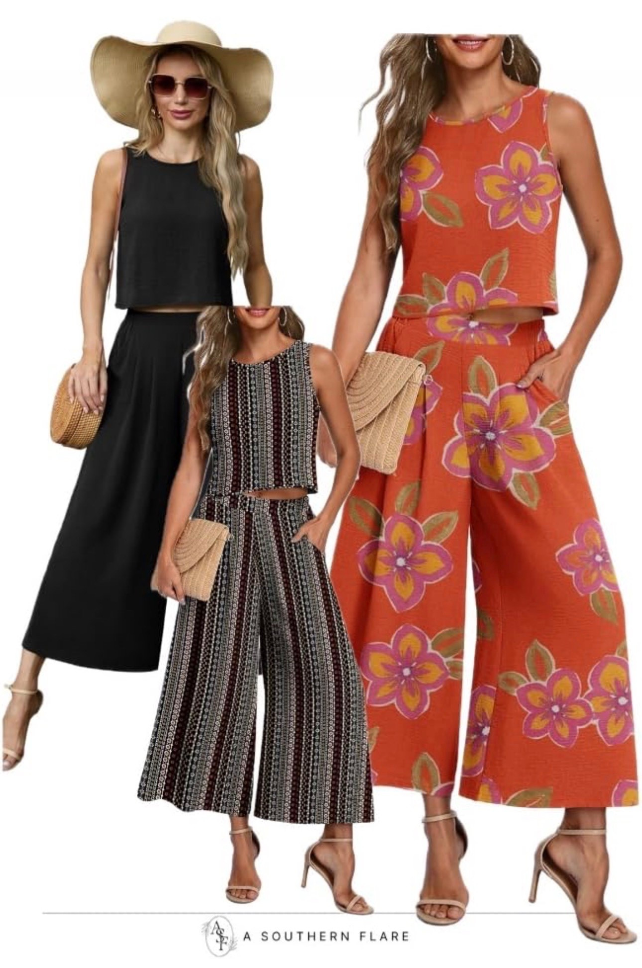 Stylish summer outfits for your beach getaway. From dresses to wide leg pants, you'll love these picks! #SummerStyle #VacationWear

#LTKWorkwear