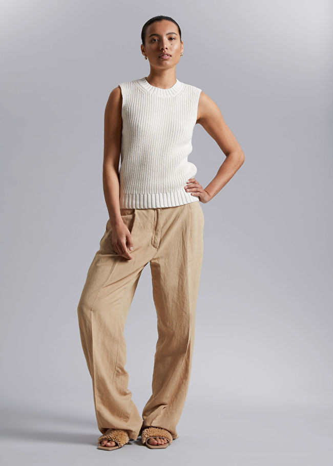 Knitted Crewneck Top | & Other Stories (EU + UK)