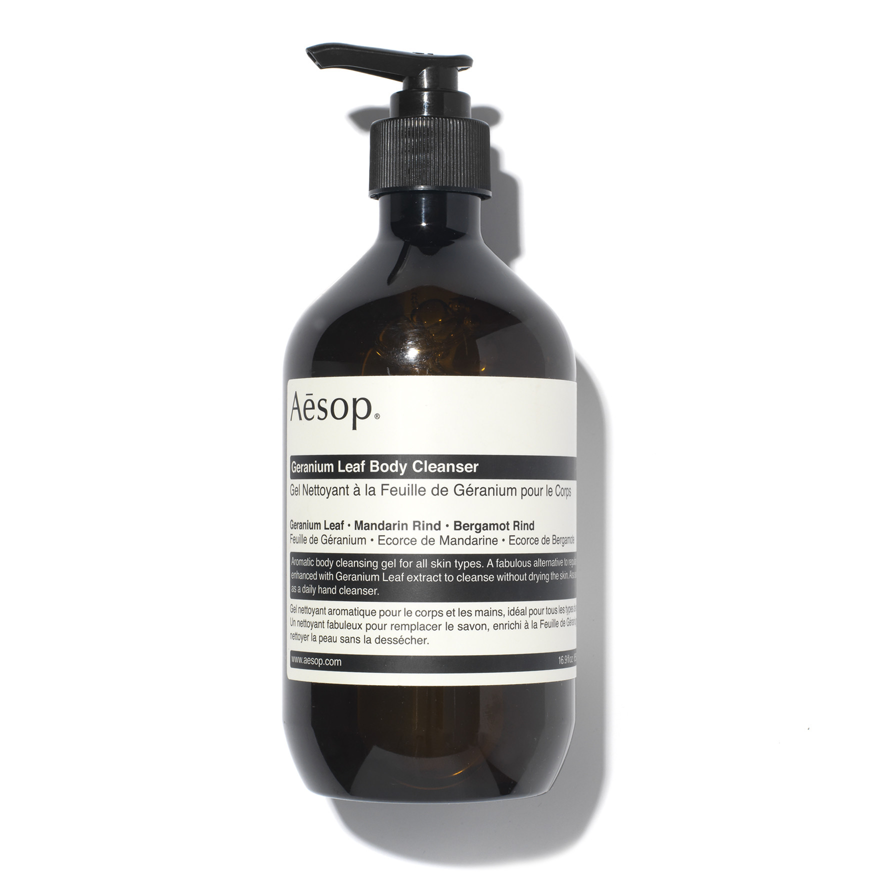 Geranium Leaf Body Cleanser 500ml | Space NK (EU)