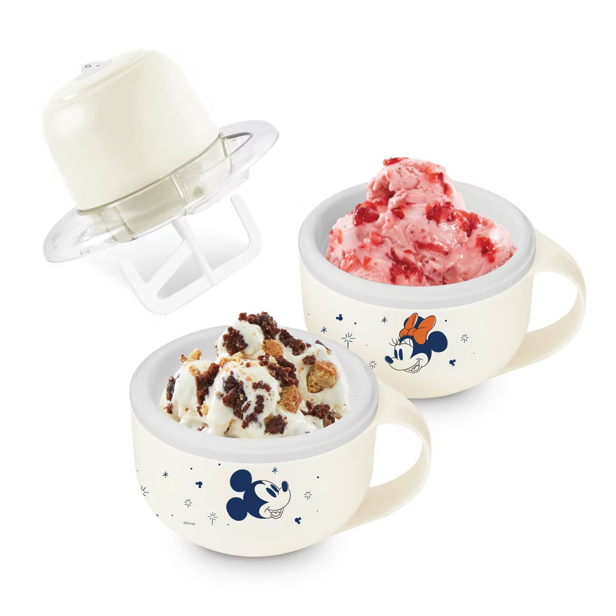 Disney Dash Mickey & Minnie My Mug Ice Cream Maker Bundle | Target