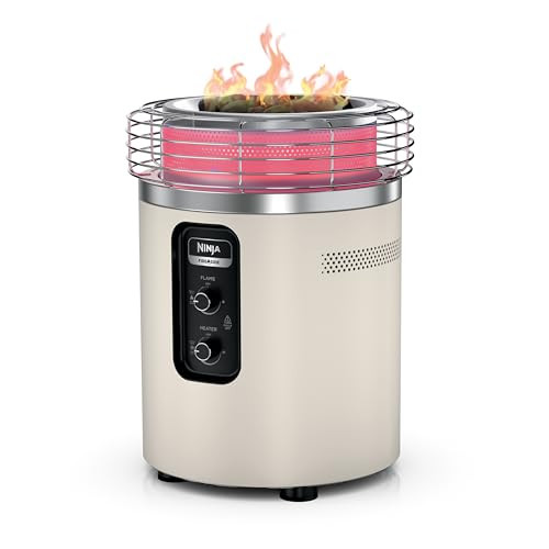 Ninja Fireside360\u2122 Outdoor Heater & Fire Pit | 3 Modes: Flame, Heat, Flame & Heat | Portable... | Amazon (US)